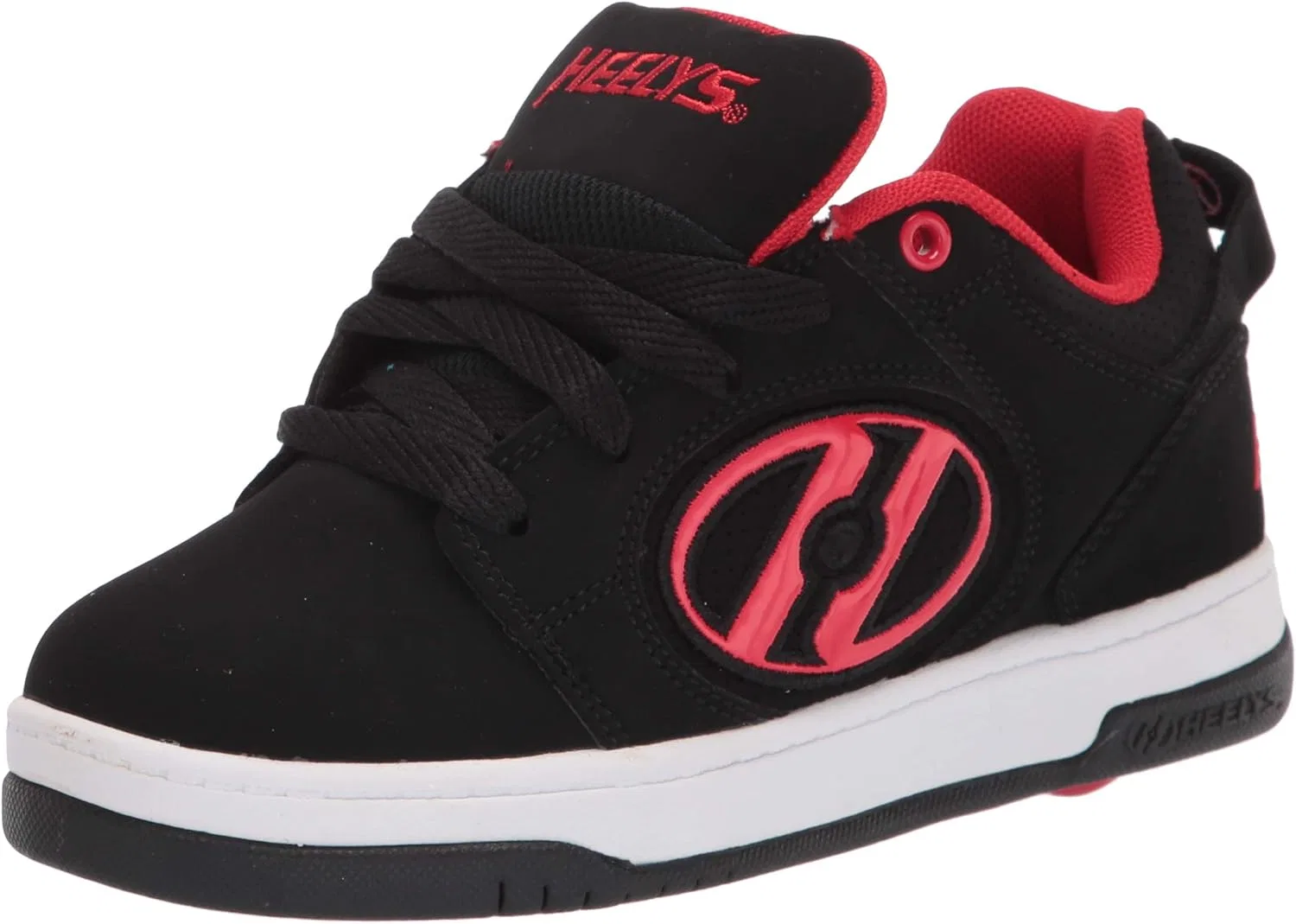 Детские кроссовки с колесиками Heelys, черный/красный
