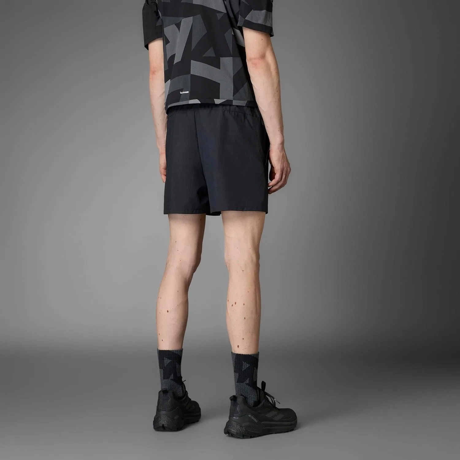 Шорты для активного отдыха Terrex, adidas, зеленые, Black — фото 3