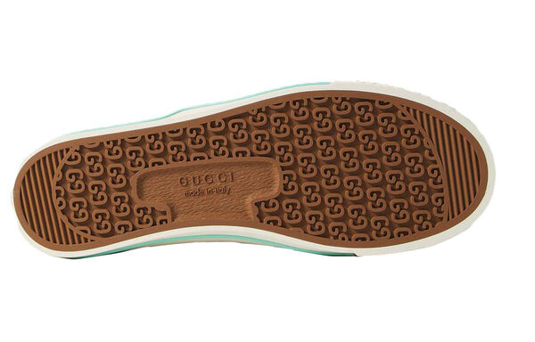 Кроссовки (WMNS) GUCCI x Pikarar Tennis 1977 Shoes 'Animal Print', коричневый — фото 4
