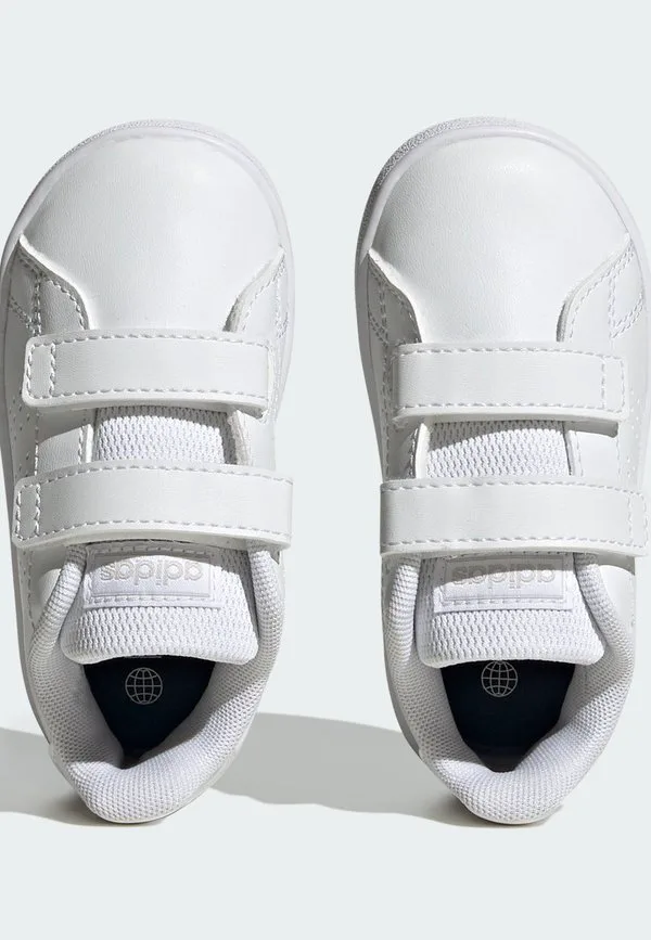 Детские кроссовки с низким преимуществом cf i детская обувь Adidas Sportswear, Cloud White Cloud White Grey One — фото 3