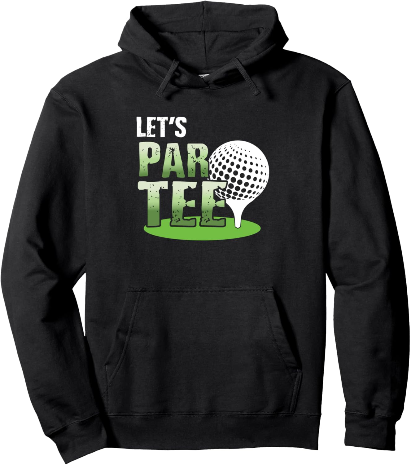 

Толстовка Let's Par Tee Golf Player Golf Course Golfer Putter Hoodie, черная Golfer Gift Idea Golfing Golf Player Driver Putter