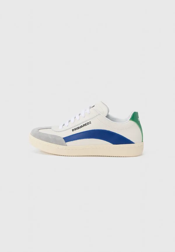 Кроссовки унисекс Dsquared2, Off White/Grey/Green/Cobalt