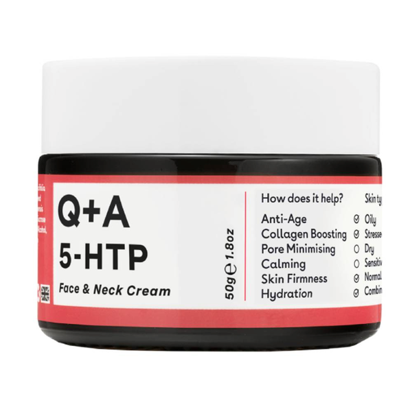 

Укрепляющий крем для лица и шеи с добавкой 5-htp, 50 г Q+A 5-Htp