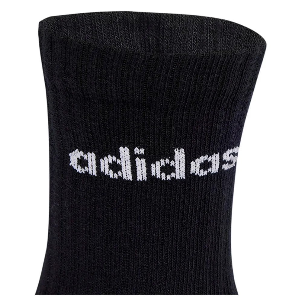 Носки adidas Linear Cushioned crew, черный — фото 3