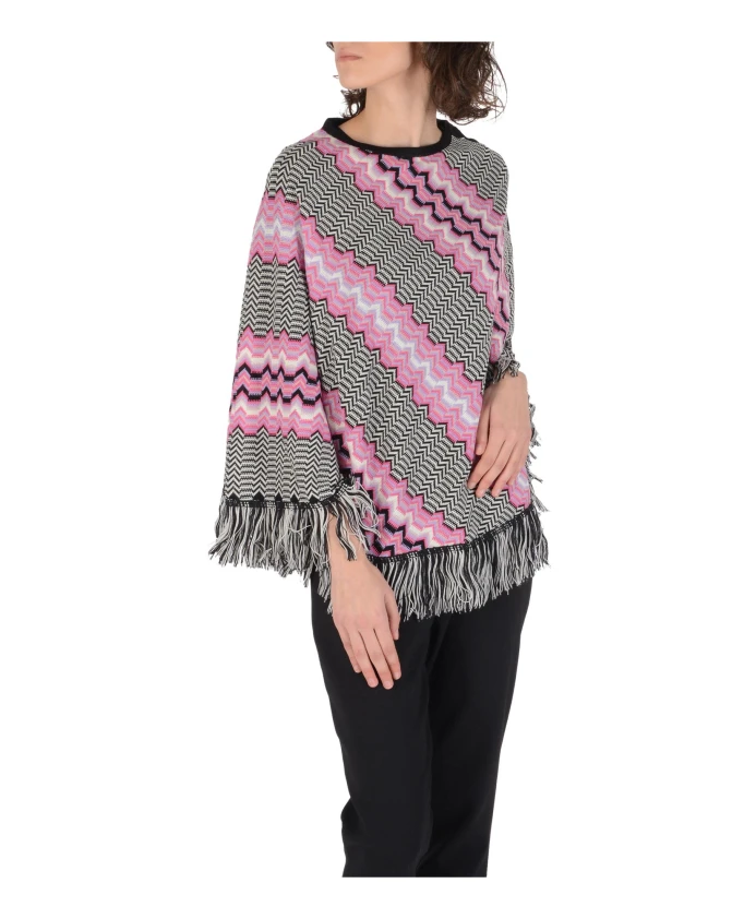 

Пончо с итальянским мастерством Missoni, мультиколор