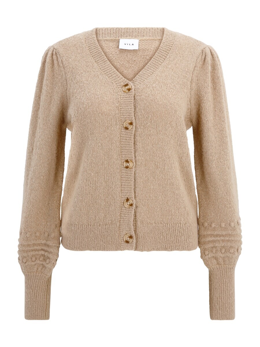 

Вязаный кардиган VILA Knit Cardigan VITULI, песочный