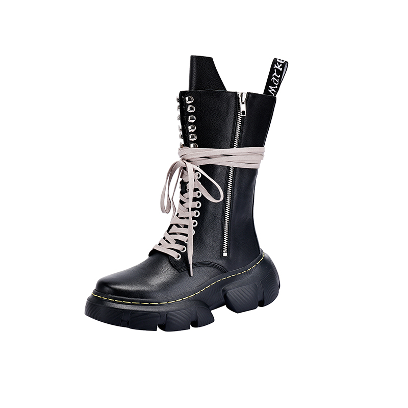 

Ботинки Martin Boot женские Raphael Sona, цвет Black tall tube