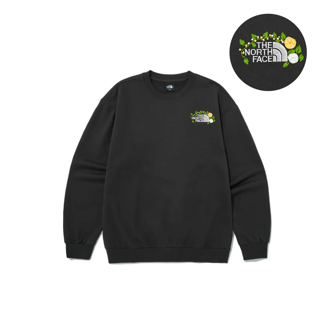 

Свитшот мужской черный THE NORTH FACE