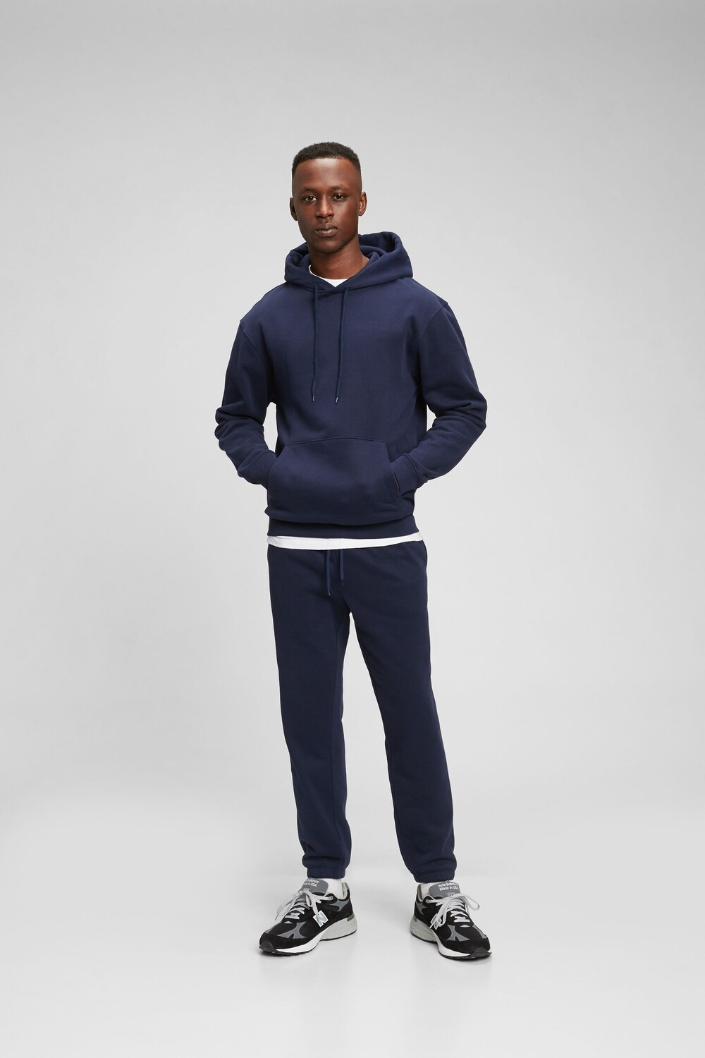 

Винтажные мягкие спортивные штаны без застежек Gap, синий
