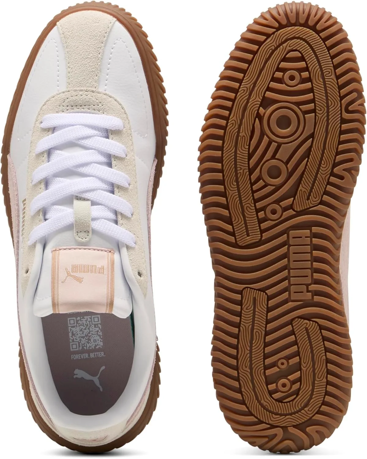 Кроссовки Puma Unisex PUMA Club Kayzer OG, белый/серый — фото 4