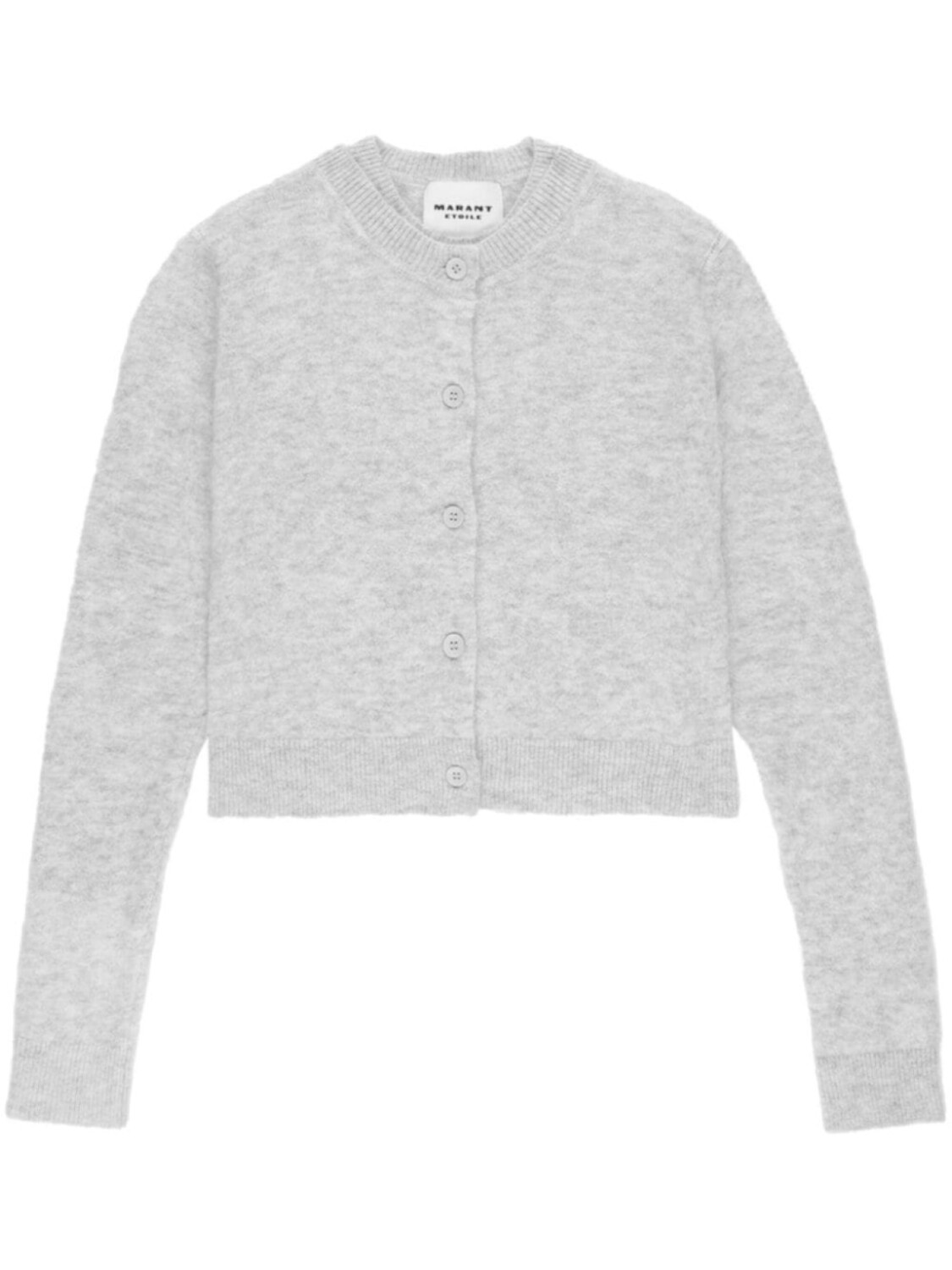 

Marant Étoile укороченный кардиган Amenita, серый