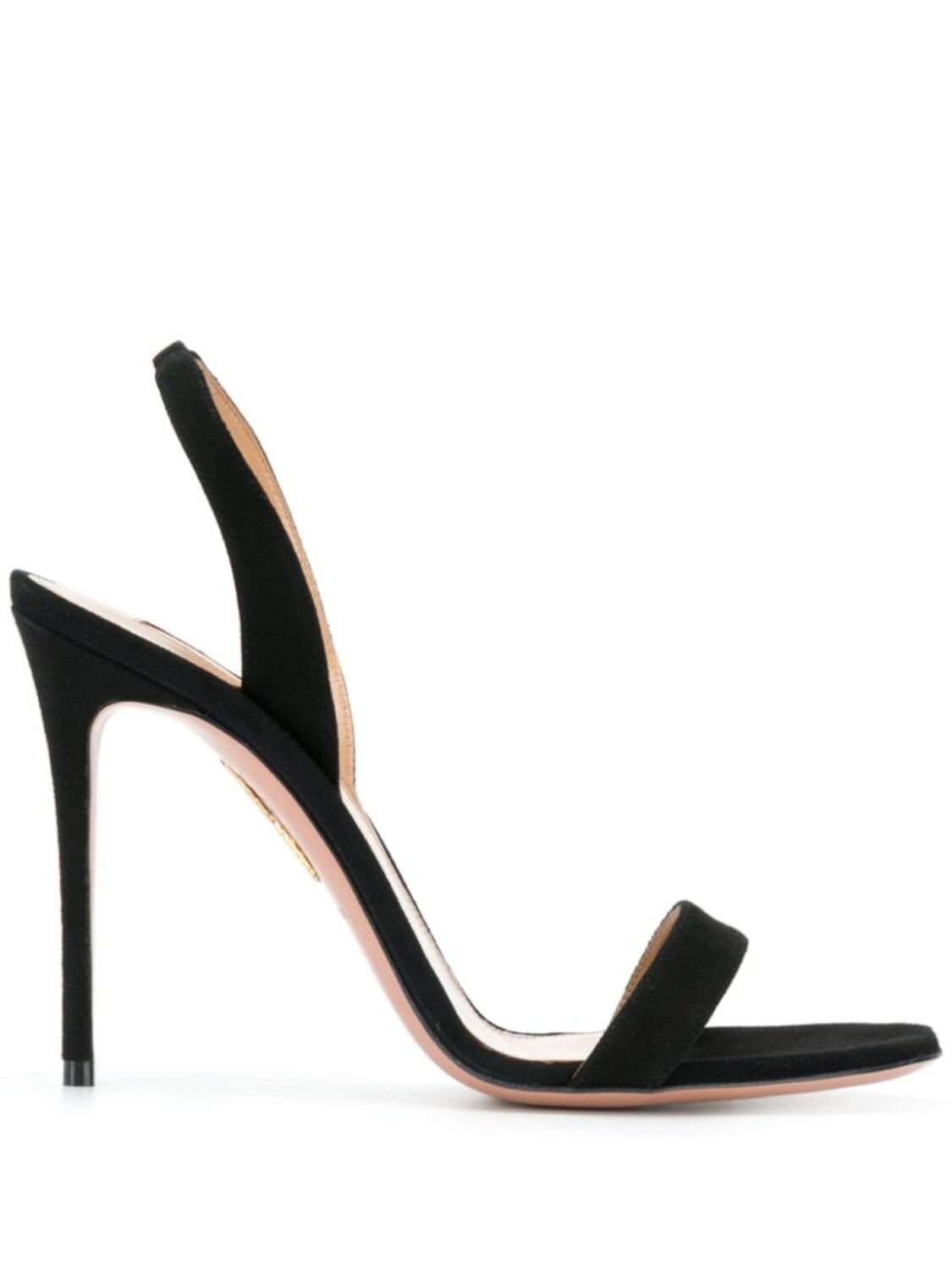 Aquazzura босоножки So Nude 105, черный