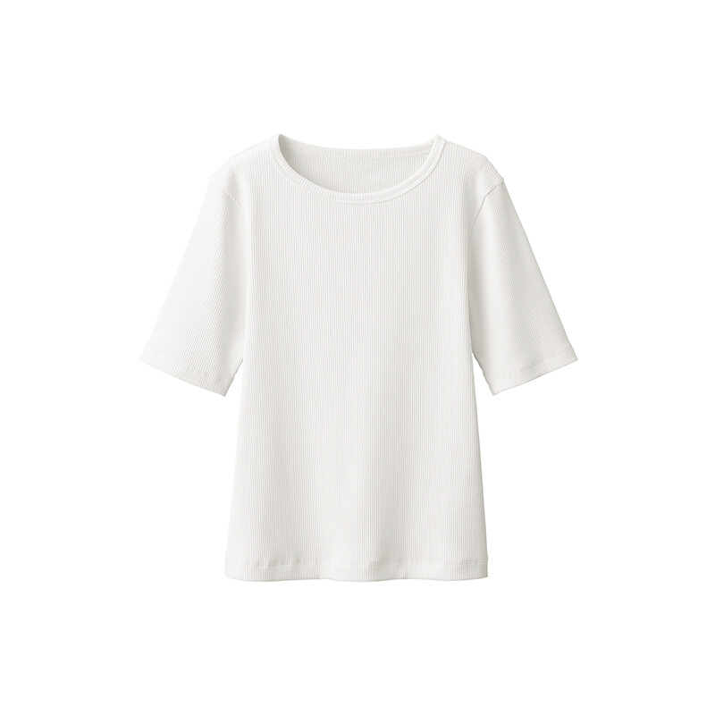 

Футболка женская Muji с эластичной тесьмой, черный