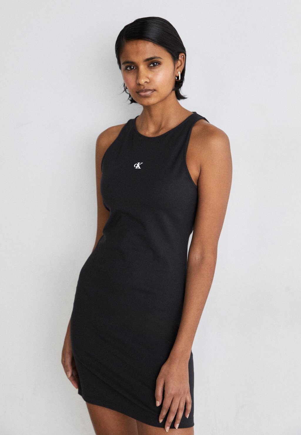 

Платье-футляр RACERBACK MILANO DRESS Calvin Klein Jeans, цвет black