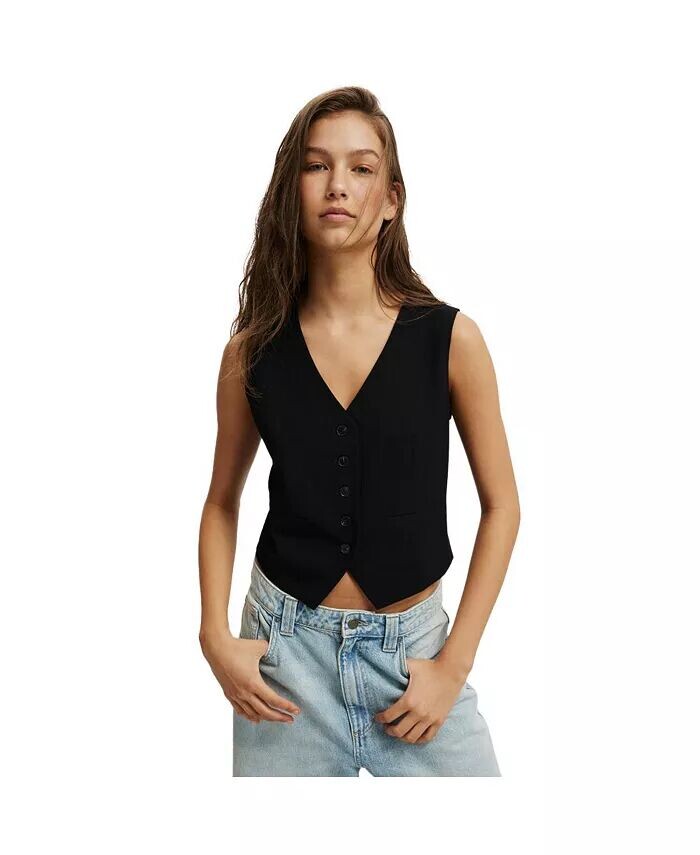 

Женский жилет Luis Suiting COTTON ON, черный