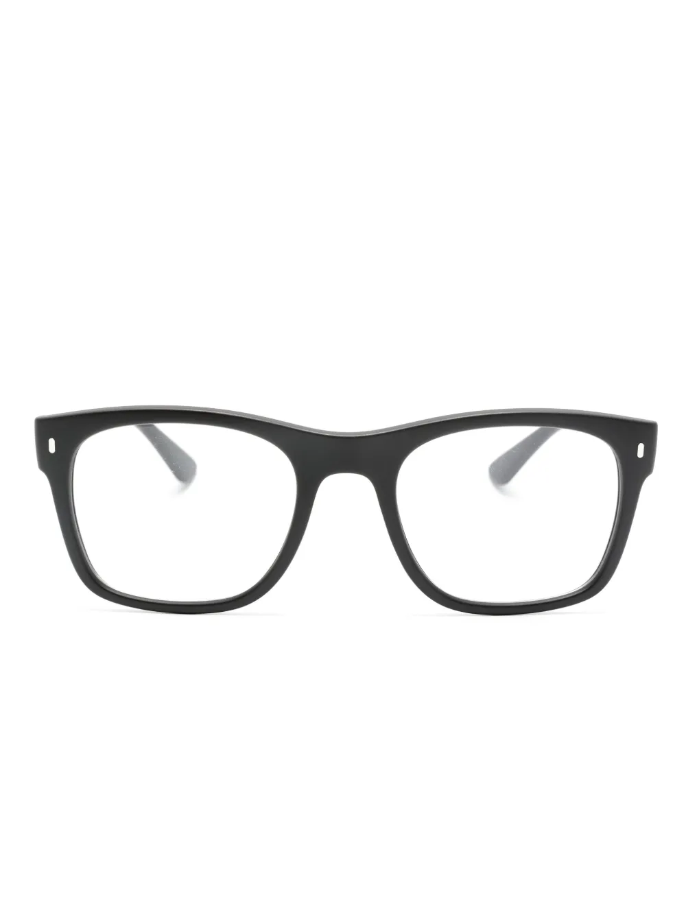 

Очки в квадратной оправе с логотипом Ray-Ban, черный