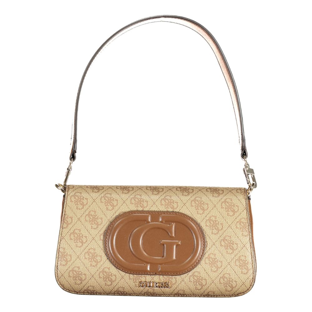 

Бежевая полиэтиленовая сумка Guess Shoes