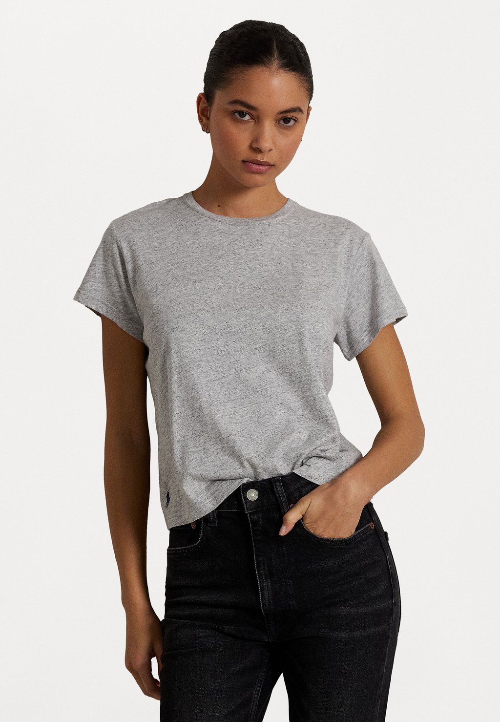 

Базовая футболка SHORT SLEEVE Polo Ralph Lauren, серый