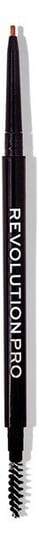 

Карандаш для бровей 01 Medium Brown Makeup Revolution