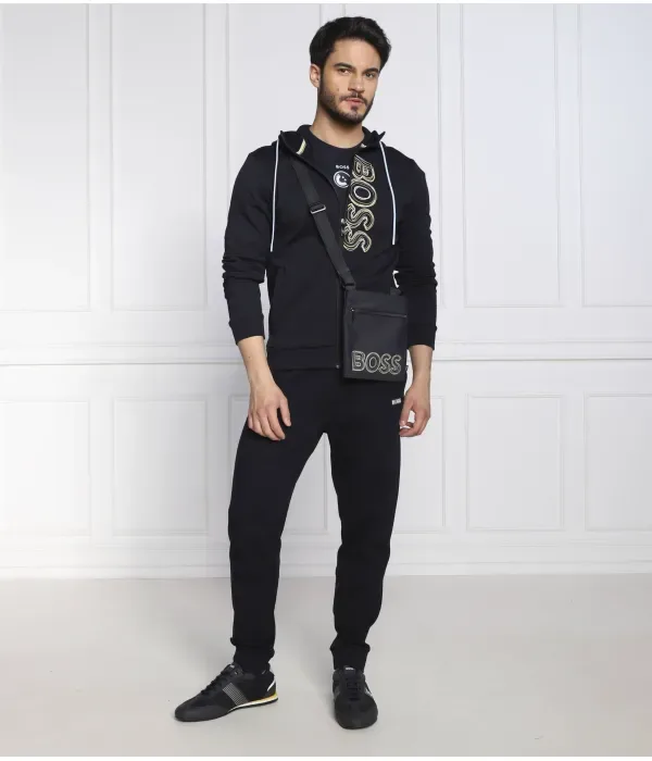 Обвисшая толстовка 1 regular fit Boss Green, темно-синий — фото 2