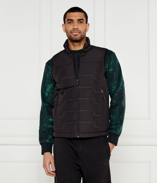 

V_Kharan пуховик без рукавов Regular Fit Boss Green, черный