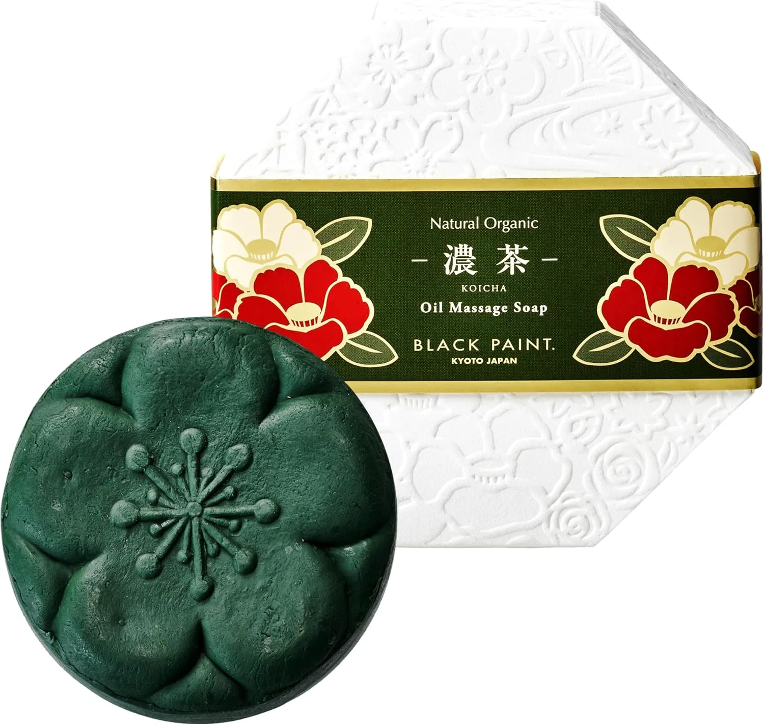 Мыло Black Paint Kyoto Tea Soap Dark Brown 120 г
