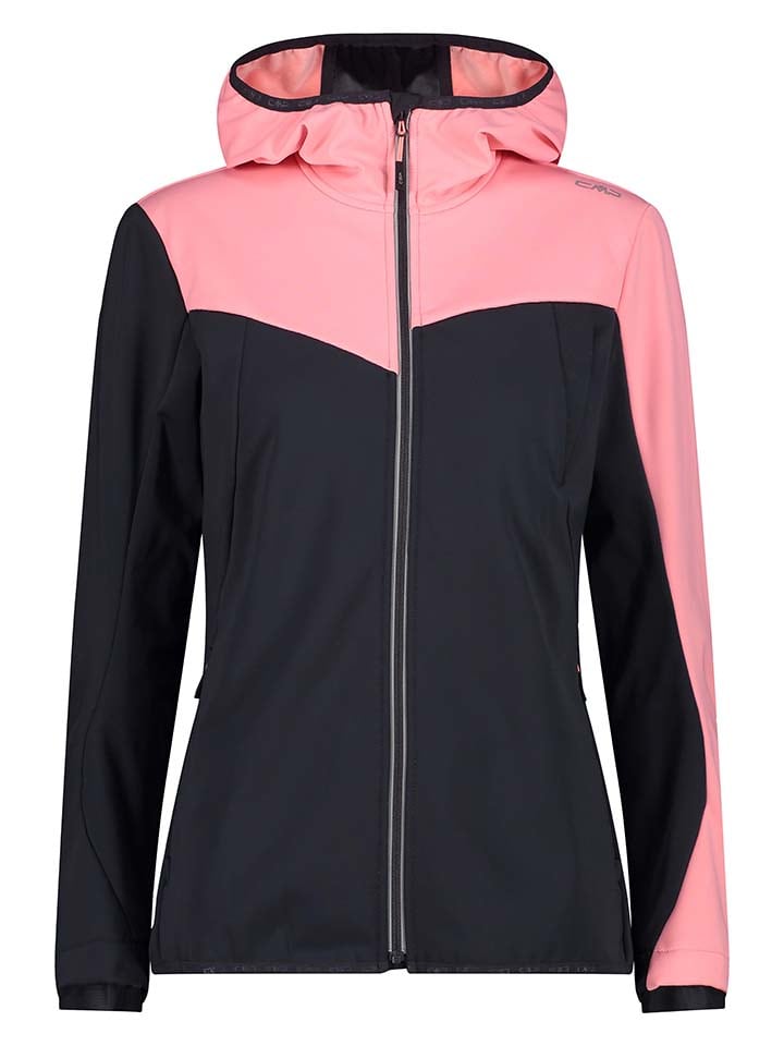 

Куртка софтшелл CMP, цвет schwarz/rosa