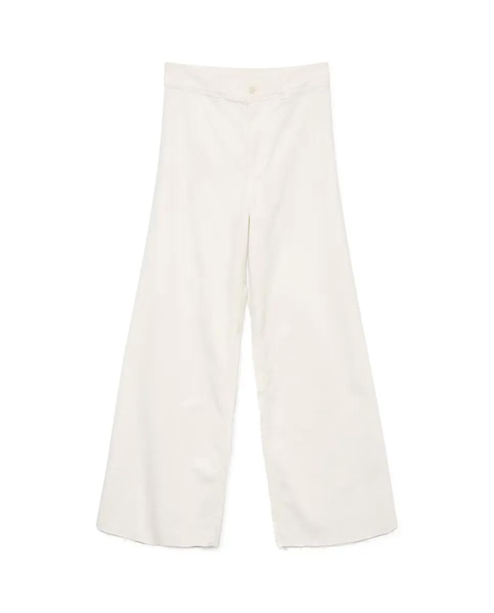 

Женские белые джинсы широкие штанины Vero Moda, белый