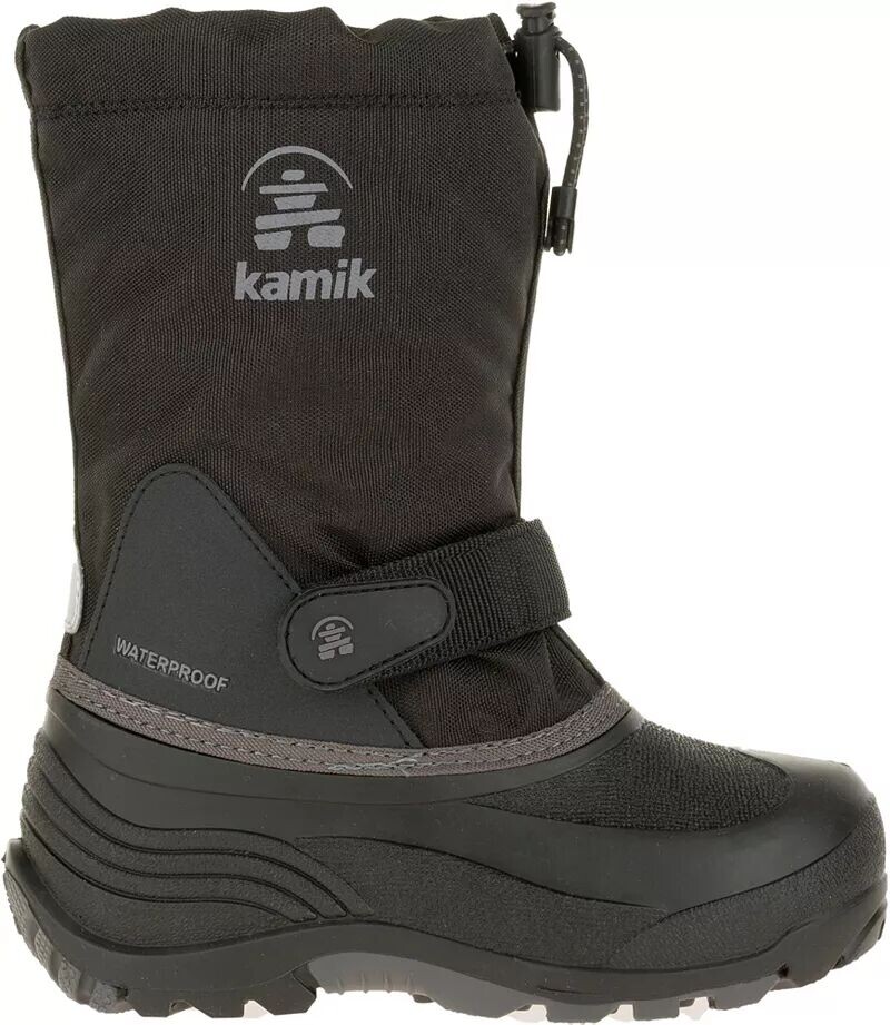 

Детские утепленные зимние ботинки Kamik Waterbug 5, черный