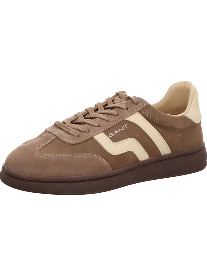 

Низкие кеды бежевого цвета Gant