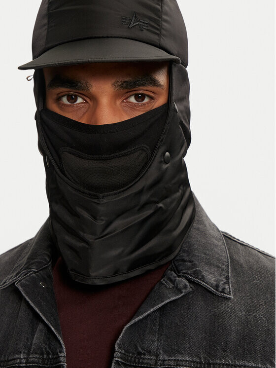 

Шапка с капюшоном Alpha Industries, черный