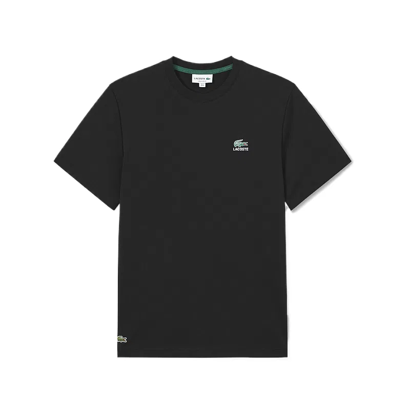 Футболка мужская с круглым вырезом, прямой крой LACOSTE, 001/White — фото 3