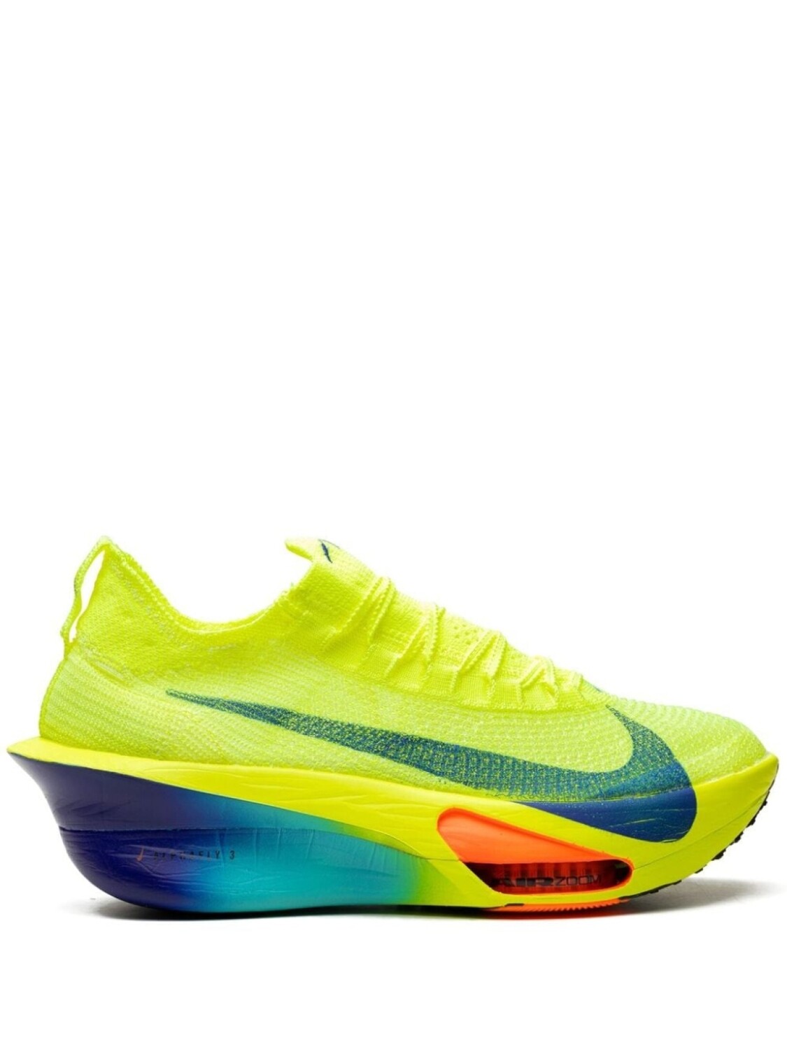 

Nike ZoomX AlphaFly 3 "Volt" sneakers, зеленый