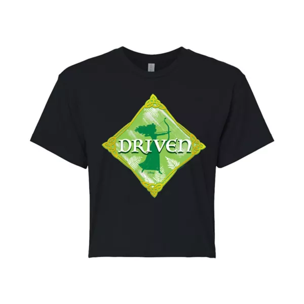 

Укороченная футболка Princess Merida Juniors Disney, черный