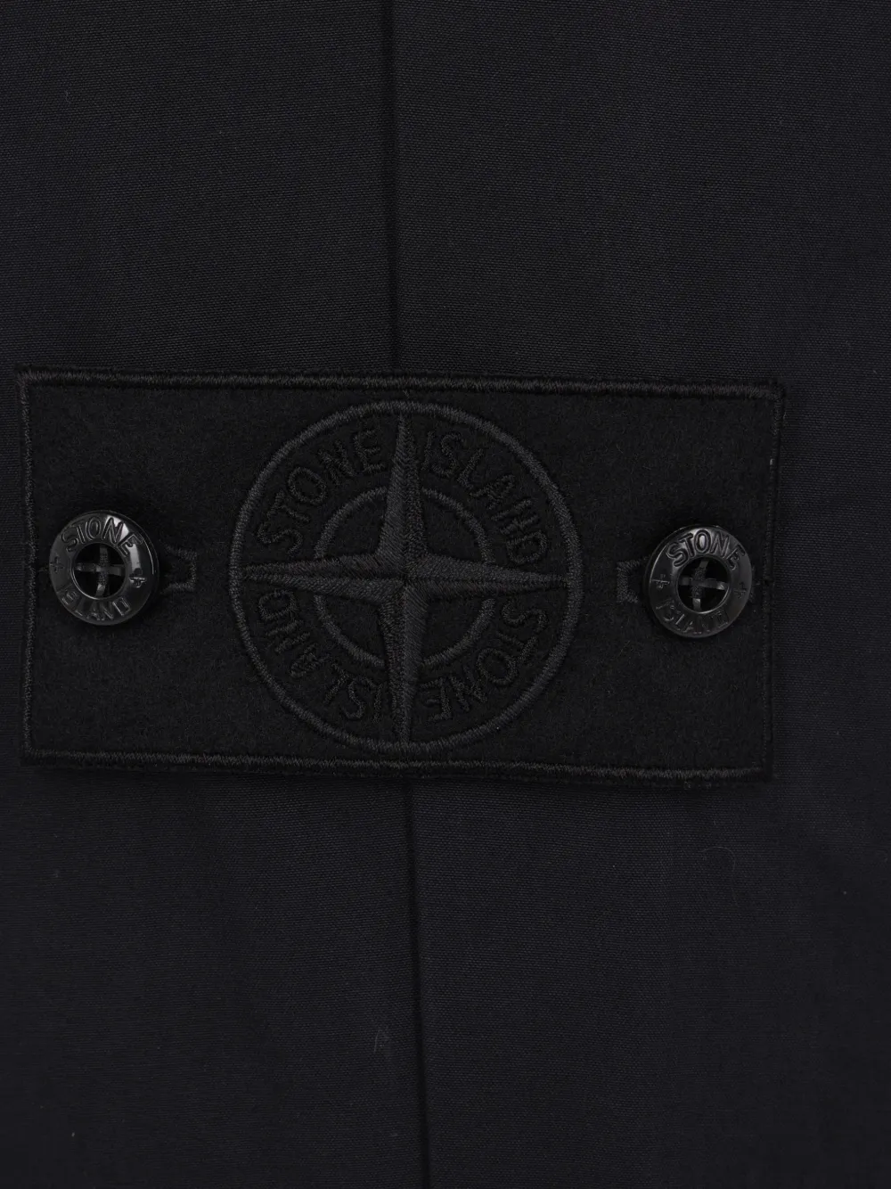 Брюки с нашивками Stone Island, черный — фото 3