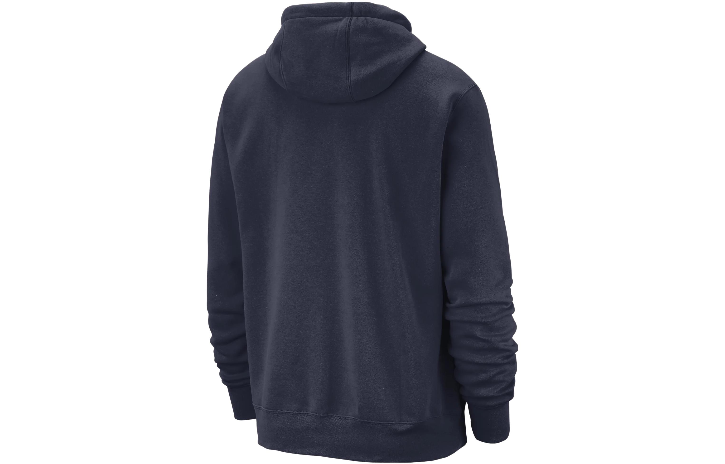 Толстовка с капюшоном La Clippers Club Fleece City Edition мужская NBA Nike University Marine Blue — фото 3
