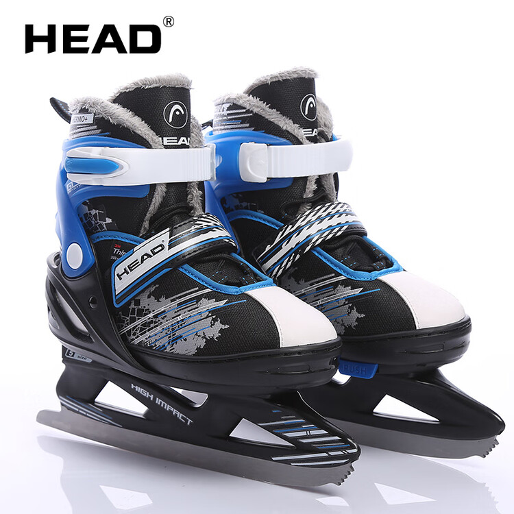 

HEAD Коньки для фигурного катания OVER HEELS, детские, регулируемые, с сумкой, черные, размер M [36-41]