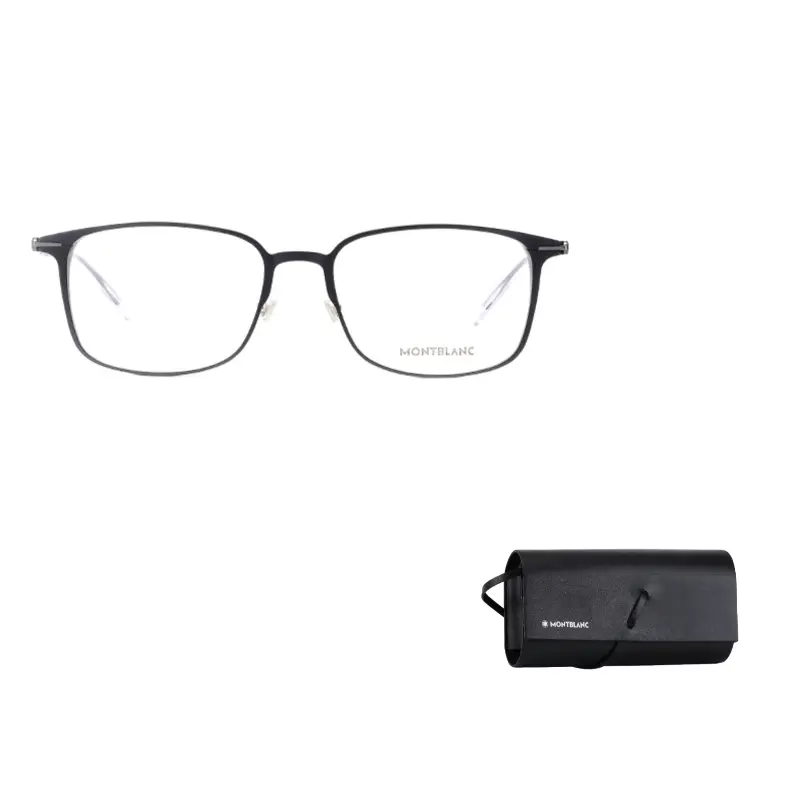 

MONTBLANC Квадратные очки для мужчин, Black