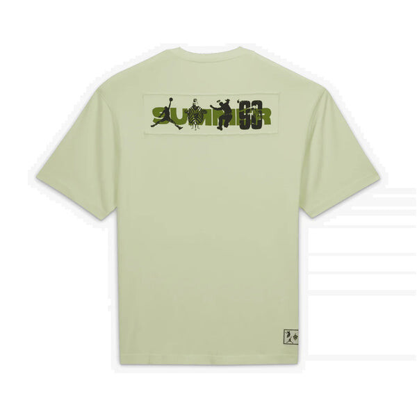 Футболка Air Jordan x UNION x Bephies Beauty Supply Tee 'Green', зеленый — фото 2