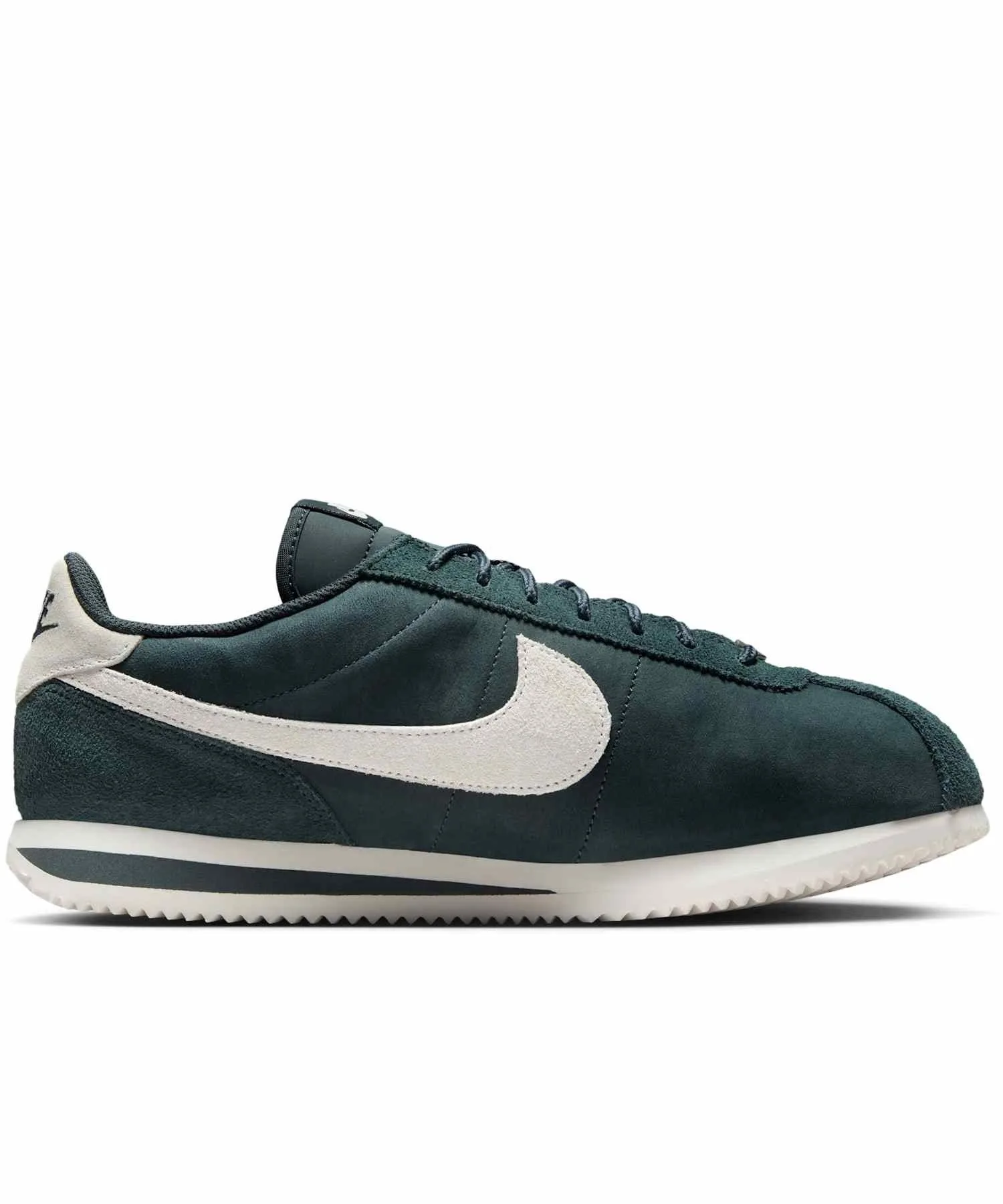 Мужские кроссовки Nike Cortez Premium HV4456-300 из натуральной кожи, зелёные — фото 3