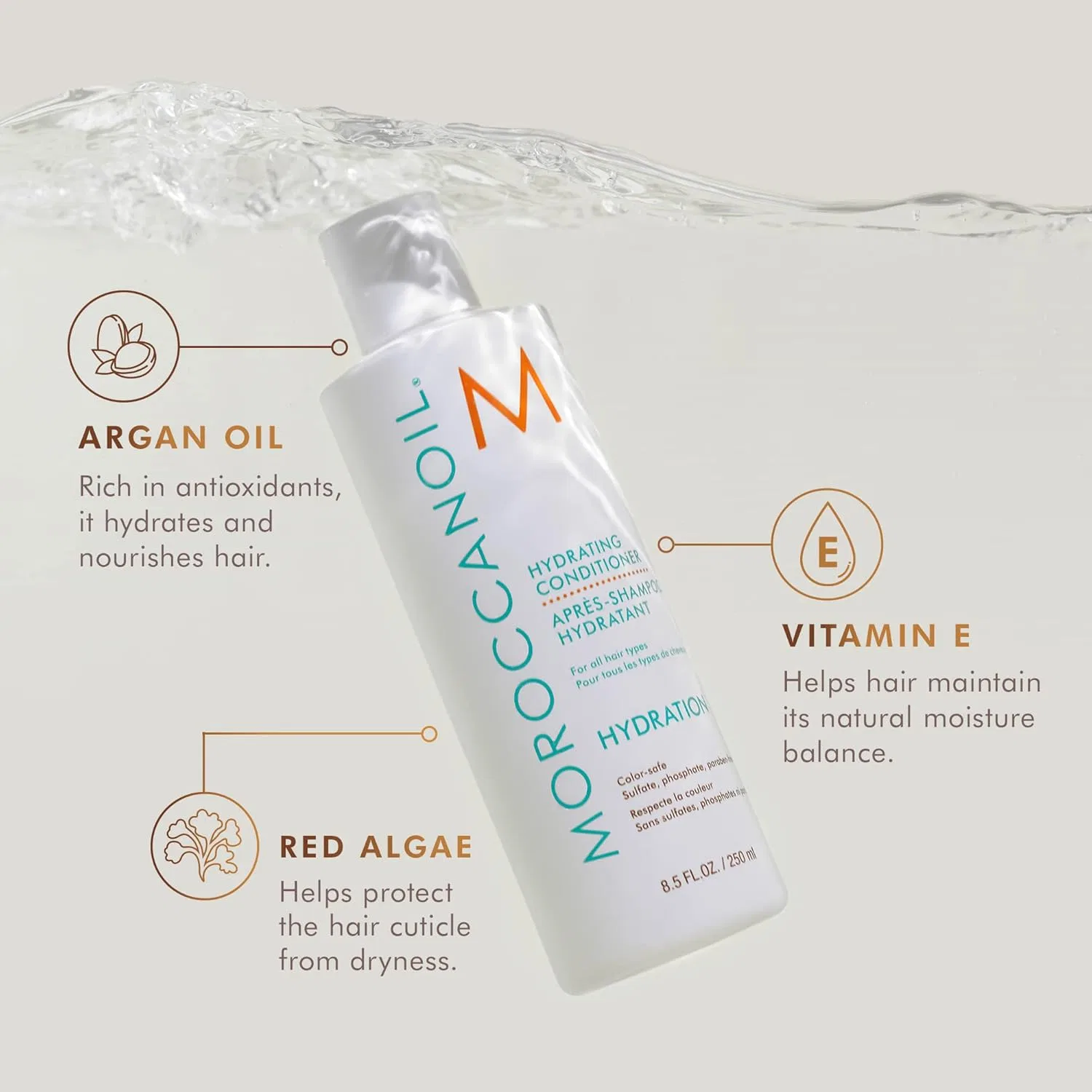 Увлажняющий кондиционер Moroccanoil — фото 2