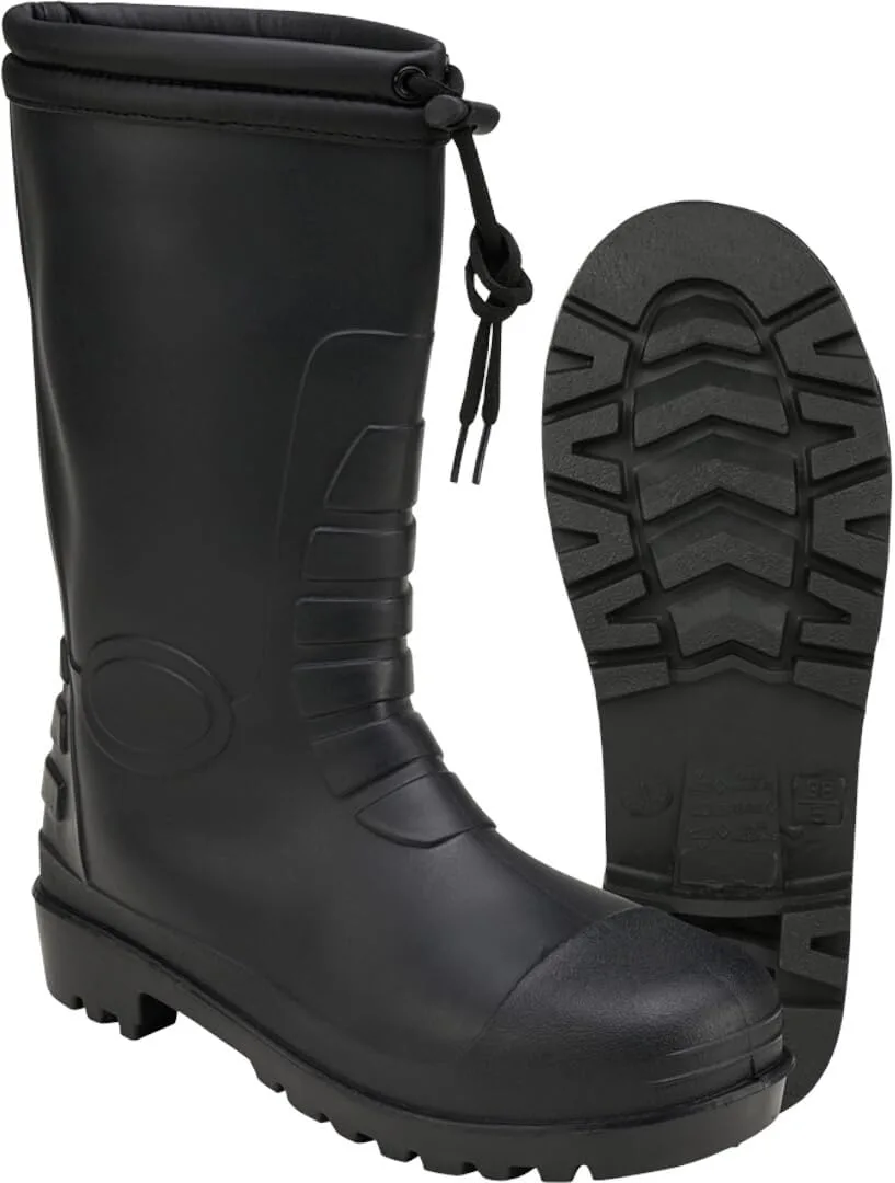 Мужские резиновые сапоги Brandit All Seasons Wellington Boots, черный — фото 2