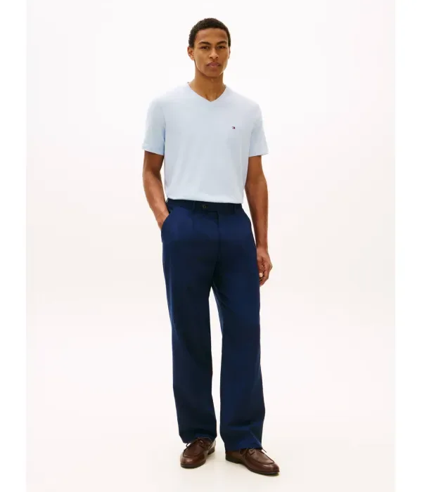 Футболка НЕОБХОДИМОСТЬ regular fit Tommy Hilfiger, небесно-голубой — фото 2