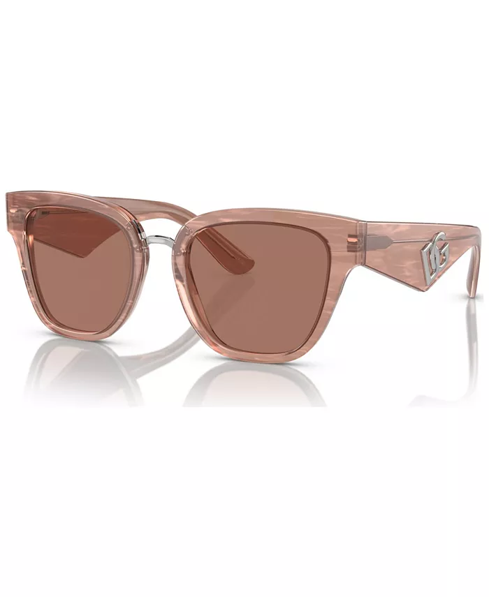 

Женские солнцезащитные очки, DG4437 Dolce&Gabbana, коричневый/бежевый