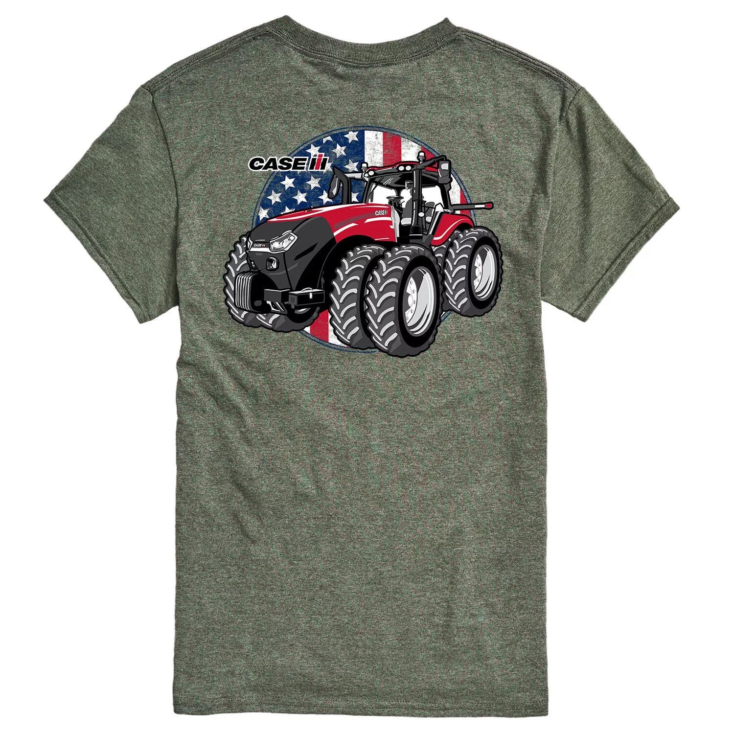 

Мужская футболка Case IH Magnum с флагом Licensed Character