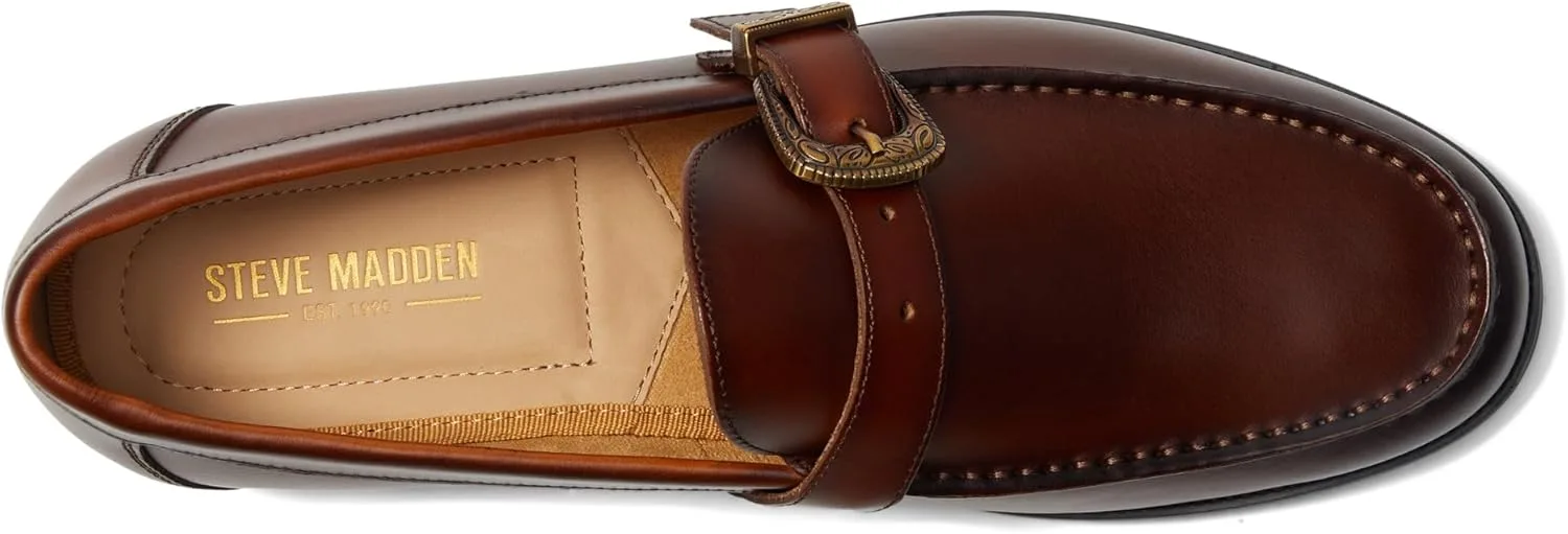 Мужские лоферы Steve Madden Alcona, светло-коричневый — фото 3
