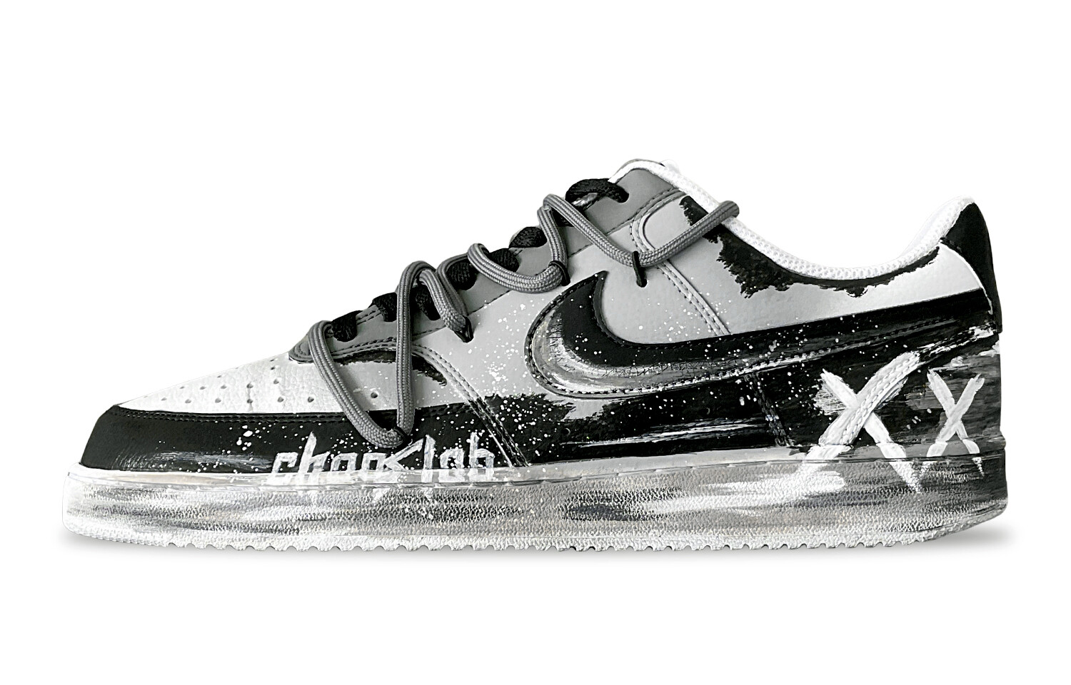 

Кеды Nike Court Vision 1 Skateboard Shoes Men Low-Top White