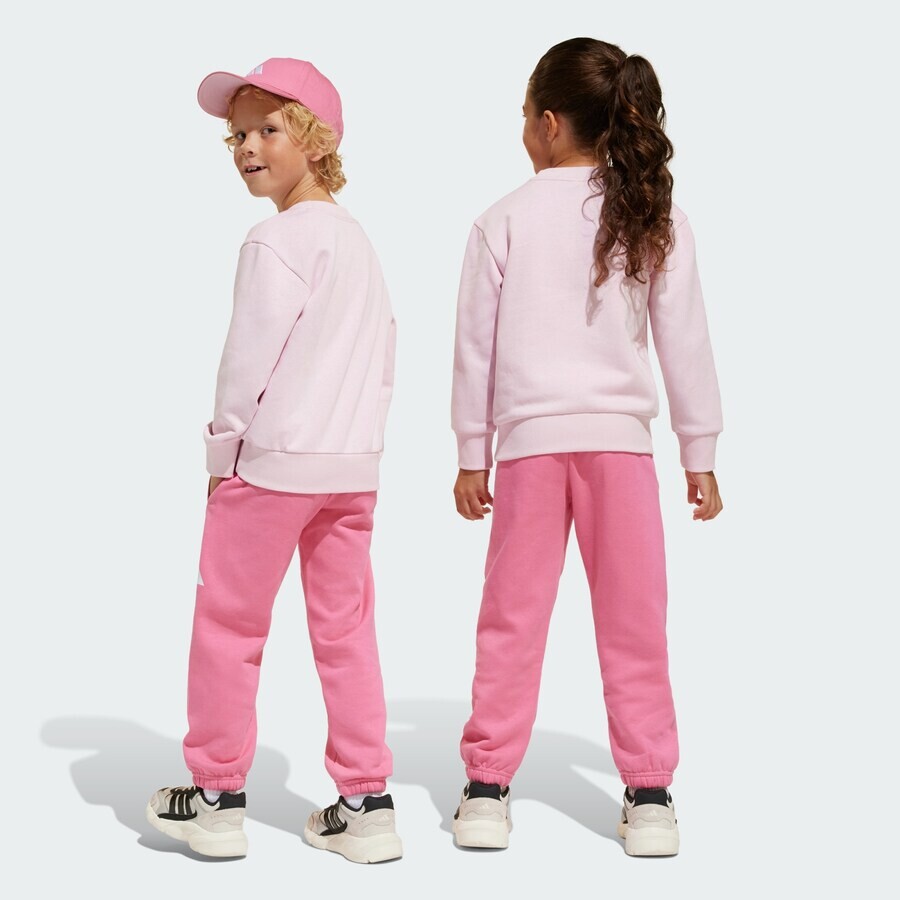 Спортивный костюм ADIDAS SPORTSWEAR Tracksuit Essentials, цвет rose/light pink — фото 3