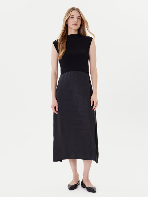 

Повседневное платье regular fit Ferdolini 50542873 Boss, черный