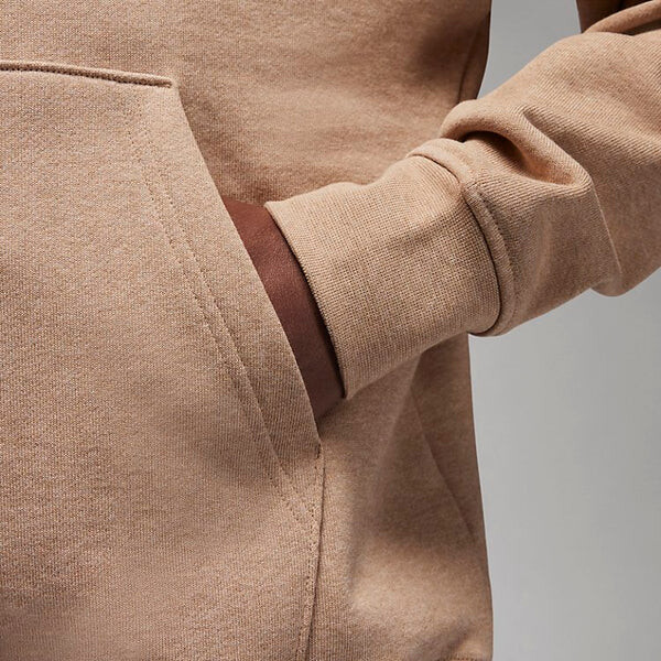 Толстовка Air Jordan Essential Fleece Hoodie 'Hemp', цвет hemp/htr/(sail) — фото 3